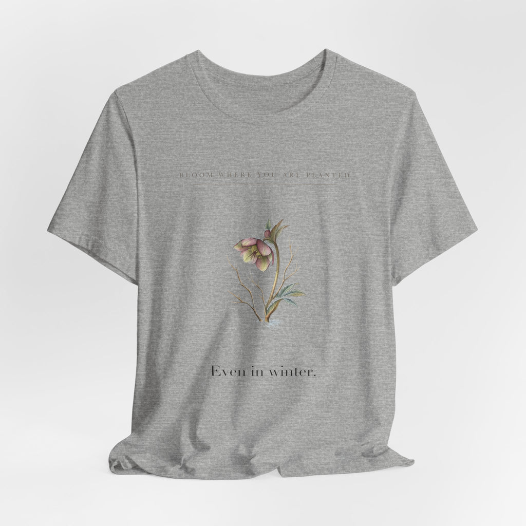 Even In Winter Cotton T-Shirt, Unisex XS-3XL