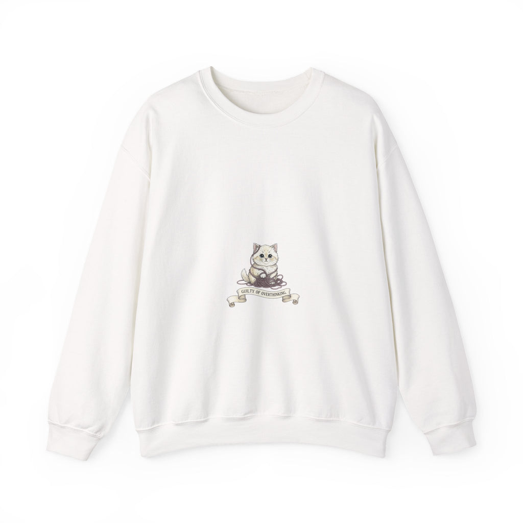 Guilty Of Overthinking Crewneck Sweatshirt, Unisex S-3XL