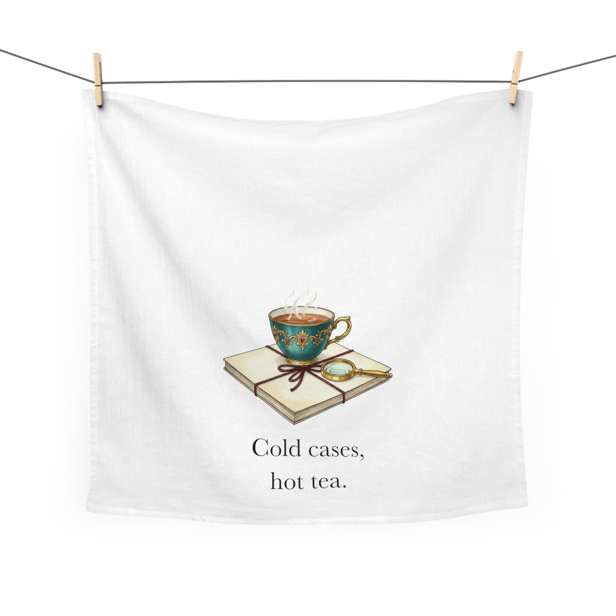 Cold Cases, Hot Tea Towel, Cotton