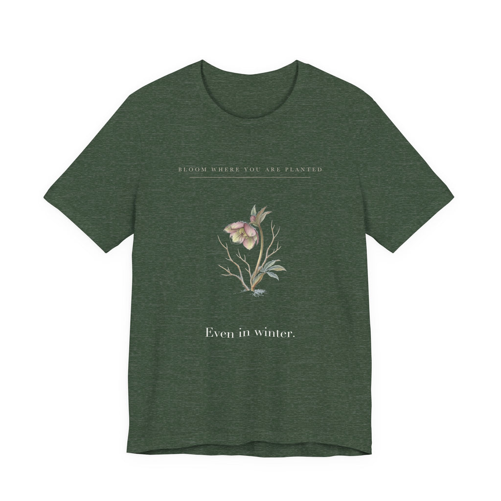Even In Winter Cotton T-Shirt, Unisex XS-3XL