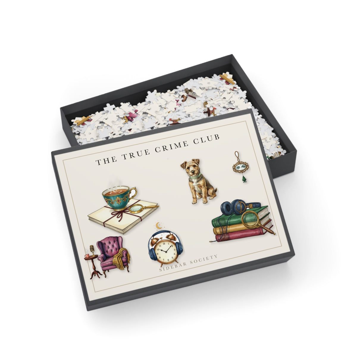 The True Crime Club Jigsaw Puzzle, 96 to 1000 Piece