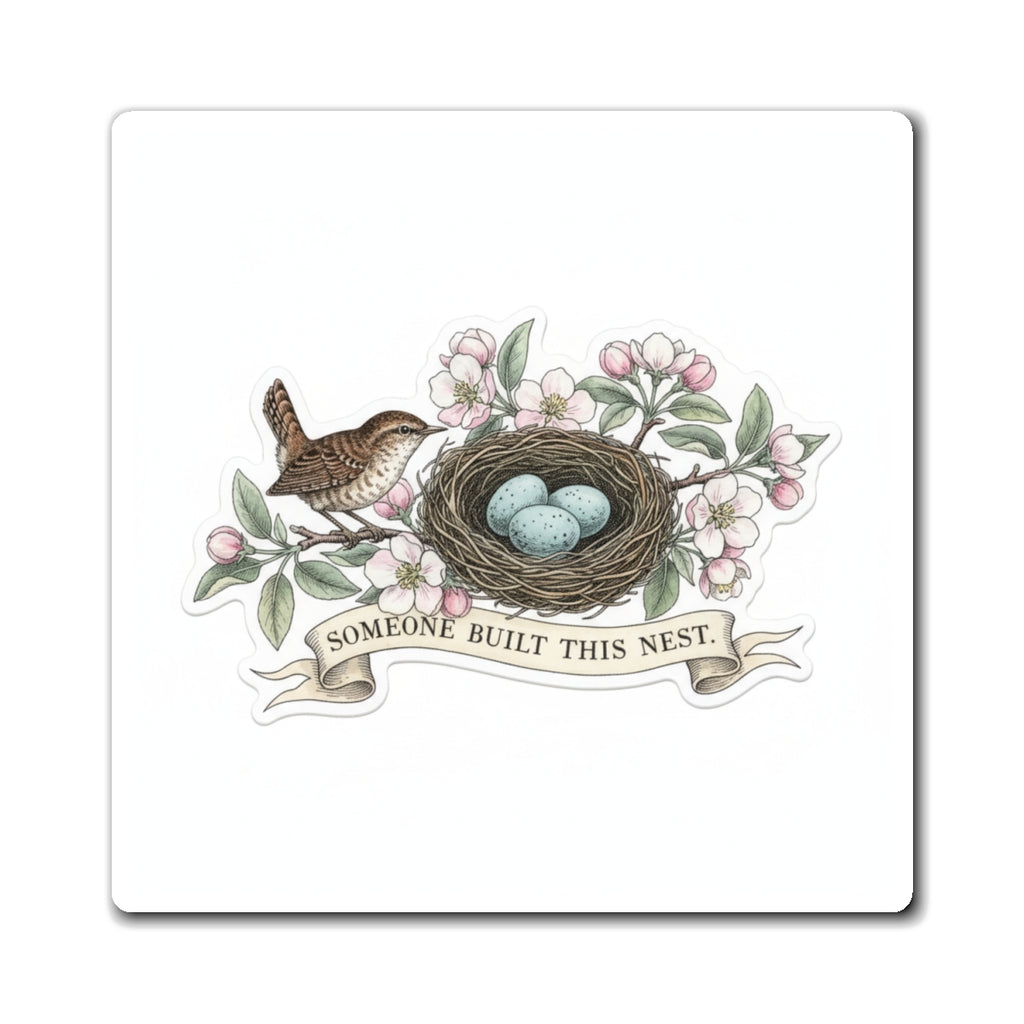 Someone Built This Nest Fridge Magnet, 3 in