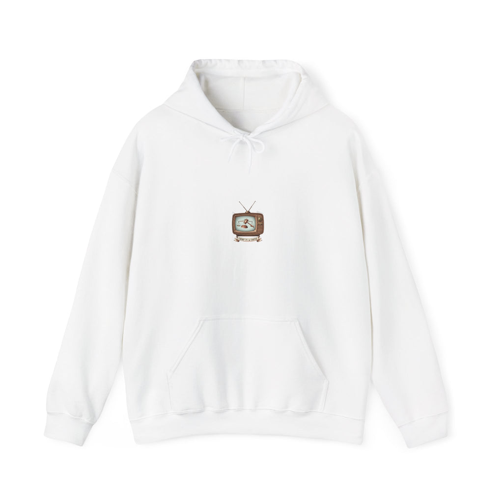 Court TV & Coffee Hooded Sweatshirt, Unisex S-3XL