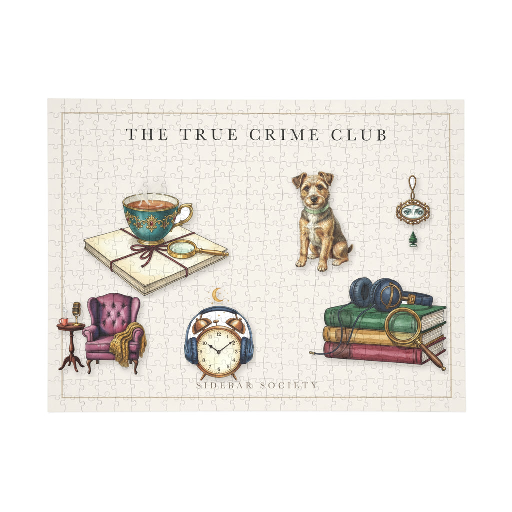 The True Crime Club Jigsaw Puzzle, 96 to 1000 Piece
