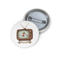 Court TV & Coffee Pin Button